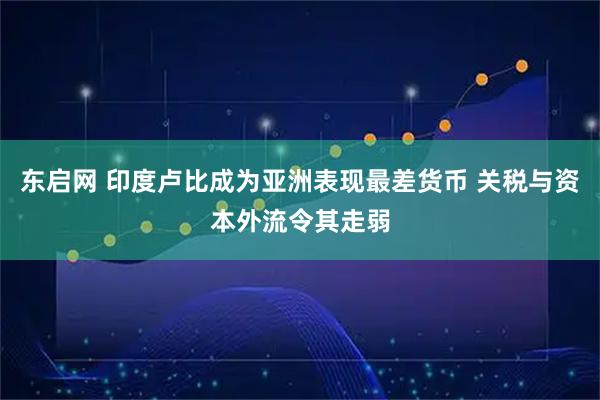 东启网 印度卢比成为亚洲表现最差货币 关税与资本外流令其走弱