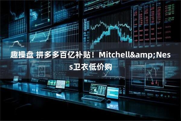 趣操盘 拼多多百亿补贴！Mitchell&Ness卫衣低价购